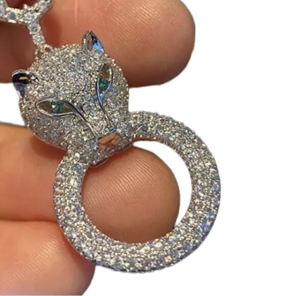 Panther earrings  - Picture 5 of 5